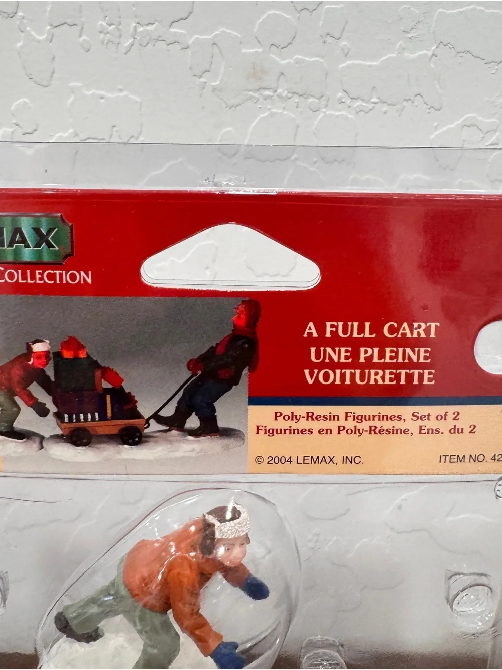 Lemax Christmas Village Collection Town A Full Cart Resin Figures New In Package